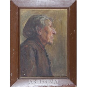  Leontyna Płonczyńska (1894–1951), Studium portretowe*, 1916