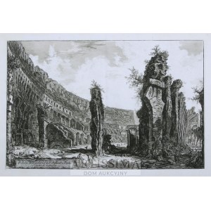  Giovanni Battista Piranesi (1720–1778), Veduta dell’interno dell’Anfiteatro Flavio detto il Colosseo, 1766