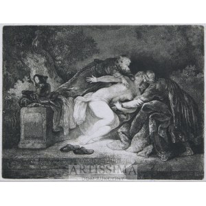 Jan Piotr Norblin de la Gourdaine (1745–1830), Zuzanna i starcy, 1776