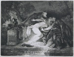 Jan Piotr Norblin de la Gourdaine (1745–1830), Zuzanna i starcy, 1776