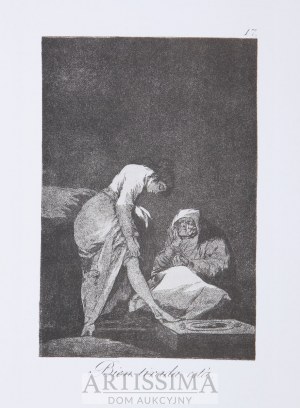 Francisco Goya (1746–1828), wyd. Jean de Bonnot, Paryż, Kaprysy (Los Caprichos), 1799/1970