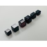 6 NATURAL POLISHED DIAMONDS 3.18 FANCY BLACK - CERTIFIED MAROZ DIAMONDS - C31211-3