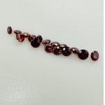 9 NATURAL POLISHED DIAMONDS 0.64 NATURAL FANCY MIX PINK - SI - C40106-5A