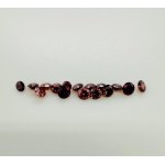 9 NATURAL POLISHED DIAMONDS 0.64 NATURAL FANCY MIX PINK - SI - C40106-5A