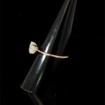 SOLITAIRE RING IN YELLOW GOLD