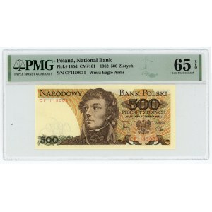 500 Gold 1982, CF series, PMG 65 EPQ