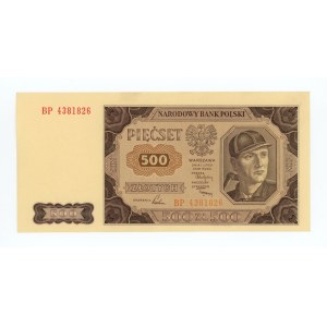 500 złotych 1948, seria BP