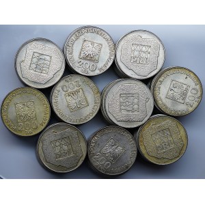 111 pieces x 200 gold 1974, Map, kilogram of pure silver