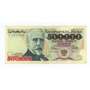 500 000 PLN 1993, série L