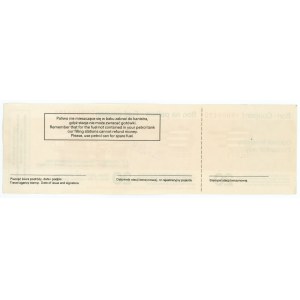 Orbis, fuel voucher worth 20 zloty worth of ethylin 94, series EN 0000425, MODEL