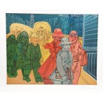 Edward Dwurnik (1943 - 2018), Proszę bardzo z cyklu Chwila, 2016