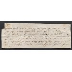 [Crown Treasury] DOMASZEWSKI Marcin h. Grzymała odm. - Certificate of payment of taxes [1552].