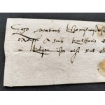 [CORONNAL SKARB] KRZEMIENIOWSKI Marcin [Martinus] - Rekognicja podatkowa czyli zeznanie o ilości posiadanych kmieci czy inne rzeczy będą podstawą opodatkowania za rok 1552 ze wsi Studzianki i Kalisz (Kaleń?) leżących w parafii Chorzęcin [k. Wolbórz].