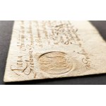 [Crown Treasury] SZEMBEK Jan Aleksander of Slupow h. own [Grand Crown Chancellor] Receipt for the collection of the sub-tax from the Jesuit monastery in Zielenice [1690].