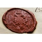 PASSPORT issued in the name of Emperor Nicholas Pavlovich [Nicholas I] of Russia for academician Charles NEFA to travel to Berlin, Paris, Italy, Russia. [1850]