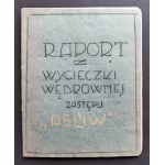 [HARCERING] Manuscript - REPORT of a hiking trip of the "DOGS" troop. Warsaw [II RP].