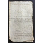 [Manuscript] Voice of WPan Gurowski MP of Kalisz [XVIII].