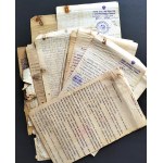 [Borderlands] Set of documents concerning the estate in OSTRYNi [now Belarus] - Stanislaw Count Potulicki [1926-1946].