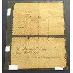 [Municipal Militia of the City of Warsaw] Temporary identity card. Warsaw [1919].