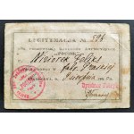 [POCISK - Ammunition Works] Legitimation of employees. Warsaw/Prague [1920].