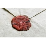 [WICHLIŃSKI Piotr] Envelope addressed to Senator Kasztelan Królestwa Kongresowego. Warsaw [19th c.].