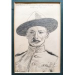 [Scouting] Portrait of Robert Baden-Powell = Chief Scout of the World.