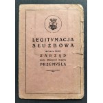 SERVICE LEGITIMATION. Przemyśl [1945].
