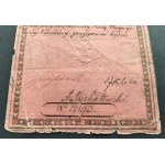 Kosciuszko Insurrection treasury ticket with a face value of 100 zloty 1794 [Series C/№ 17193].
