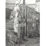 CHOMÊTOWSKA Zofia - WARSAW. Cathedral [Swietojanska 8] from the side of the Royal Castle. [March 1945]