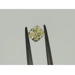 0.9 NATURAL POLISHED DIAMOND FANCY LIGHT YELLOW -SI2 - MAROZ DIAMONDS CERTIFICATE - UD30117-1