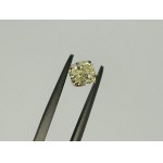 0.9 NATURAL POLISHED DIAMOND FANCY LIGHT YELLOW -SI2 - MAROZ DIAMONDS CERTIFICATE - UD30117-1