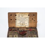 Shallow scale with set of weights, 1784.