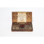 Shallow scale with set of weights, 1784.