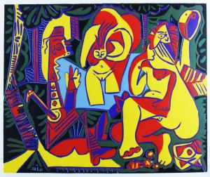 Pablo Picasso (1881-1973) „ Le Dejeuner sur L'herbe 1962’ (Śniadanie na trawie)