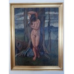 Georg Pauli (1855-1935), "Kvinna på väg till badet" (Woman on the way to the bath).