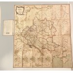 Zberateľská mapa Poľskej republiky  Poľsko v roku 1771 - s orientačnými kartami troch divízií Varšavského vojvodstva a krakovského okresu