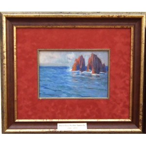 Bronisława Rychter-Janowska (1868 Kraków - 1953 tamże), Pejzaż z Capri, 1904