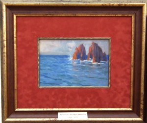 Bronisława Rychter-Janowska (1868 Kraków - 1953 tamże), Pejzaż z Capri, 1904