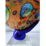 art glass Peacock Eye ,Murano