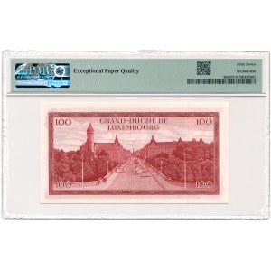 Luxembourg - 100 Francs 1970 * P56a * PMG 67 EPQ