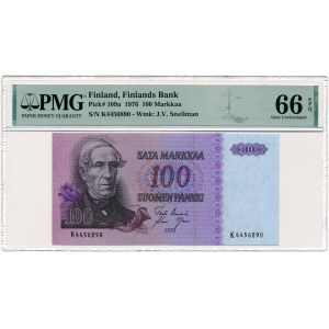 Finlandia - 100 Markkaa 1976 * P109a * PMG 66 EPQ