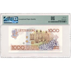 Luxembourg - 1000 Francs ND/1985 * P59a * PMG 66 EPQ.