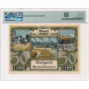 Litwa (Memel) Kłajpeda / Klaipėda - 50 Mark 1922 * P7a * PMG 58 EPQ