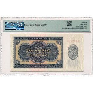 Niemcy - NRD - 20 Mark 1955 * P19a * YB * PMG 66 EPQ
