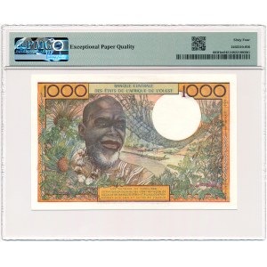 Niger (Afrique de l'Ouest)- 1000 Francs ND/1959 * P603Hm * PMG 64 EPQ