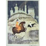 Jozef Wilkoń, Tales from 1001 Nights - About the Beautiful Parysada