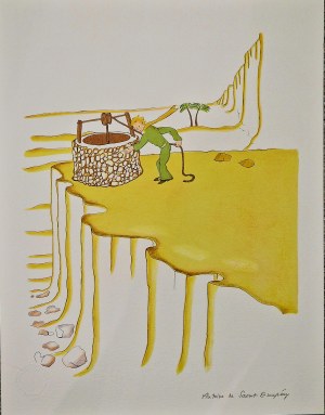 Antoine de Saint-Exupéry (1900 - 1944), Mały Książę odnajduje studnię, 2023 (1943)