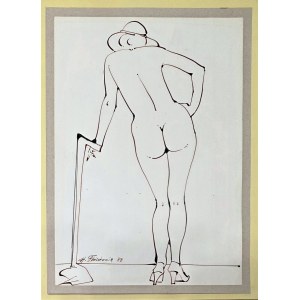 Henryk Płóciennik, Akt tyłem