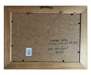 Marek WRÓBEL (ur. 1956), Koniec lata, 2022 rok