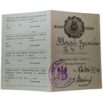 SHOOTING ASSOCIATION ID CARD FOR SHOOTING BADGE